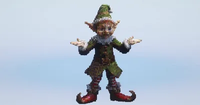 Christmas Elf — Minecraft Build by LeonisBuilds