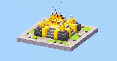 Clash of Clans Army Camp Level 13 — Minecraft Build by LeonisBuilds