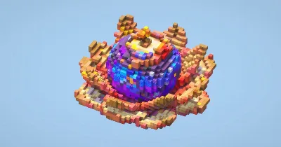 Fantasy Fruit Small — Minecraft Build by LeonisBuilds