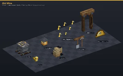 Old Mine Asset Download [Java + Bedrock + Blockbench] — Minecraft Resource Pack by ScorpionTeam