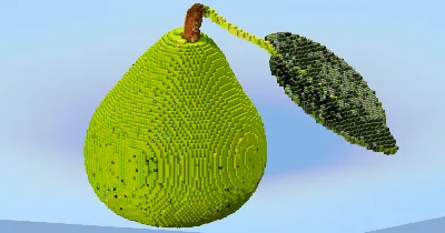 Pear — Minecraft Build by LeonisBuilds