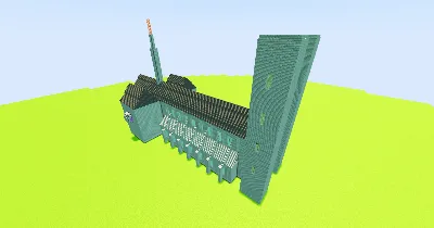 Gothic Cathedral — Minecraft Build by NoobBuilder
