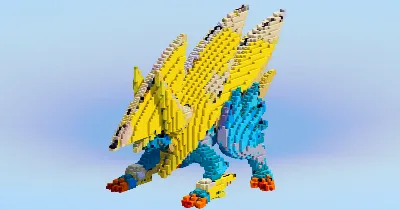 Mega Manectric — Minecraft Build by LeonisBuilds