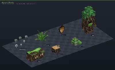 Ancient Woods Asset Download [Java + Bedrock + Blockbench] — Minecraft Resource Pack by ScorpionTeam