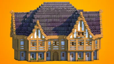Grand Medieval Mansion | Fully Furnished Interior — Minecraft Build by RaekonBuilds