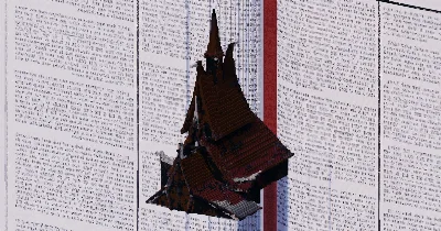Dark Stave Church — Minecraft Build by TheBibleOfBuilding