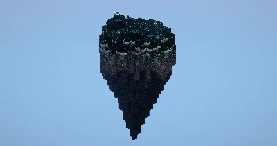 Flying Sculk Island — Minecraft Build by LeonisBuilds