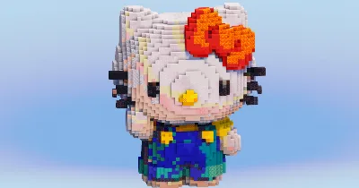 Hello Kitty — Minecraft Build by LeonisBuilds