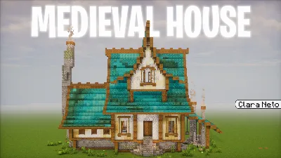 Medieval House — Minecraft Build by claraneto