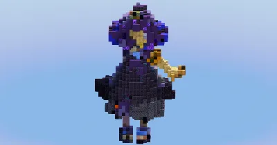Acerola Trial Captain from Pokemon — Minecraft Build by LeonisBuilds