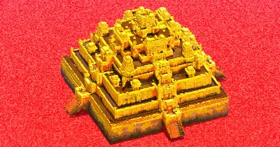 Eldorado Golden Temple — Minecraft Build by ImpossibleBuilds