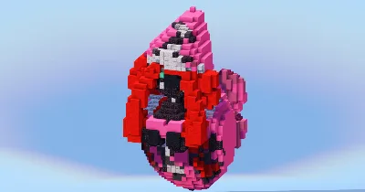 Tapu Lele from Pokemon — Minecraft Build by LeonisBuilds