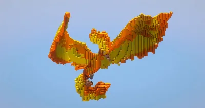 Moltres — Minecraft Build by LeonisBuilds