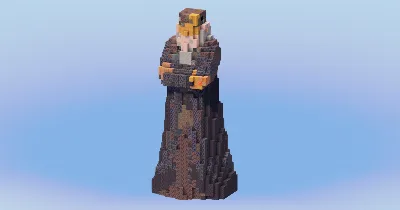 Dumbledore from Harry Potter — Minecraft Build by LeonisBuilds