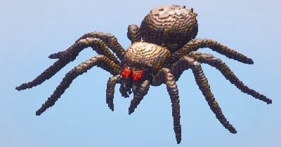 Spider‎ — Minecraft Build by LeonisBuilds