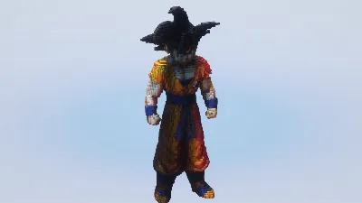Goku — Minecraft Build by LeonisBuilds