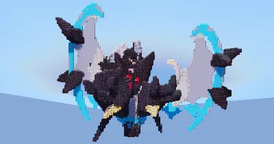 Necrozma Dawn Wings — Minecraft Build by LeonisBuilds