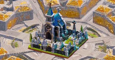 Graveyard Curch — Minecraft Build by GothicCathedrals