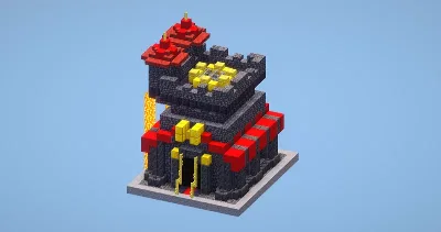Clash of Clans Town Hall Level 10 — Minecraft Build by LeonisBuilds