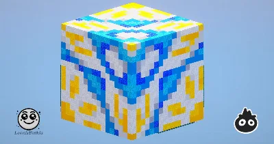 White Glazed Terracotta (Collab) — Minecraft Build by LeonisBuilds
