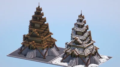 Viking king's hall — Minecraft Build by LeonisBuilds