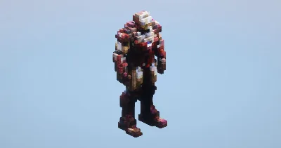 Iron Man from Marvel — Minecraft Build by LeonisBuilds