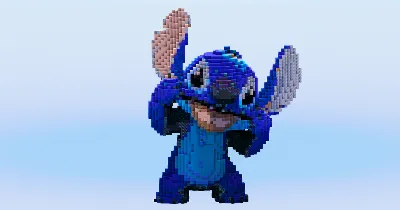 Stitch — Minecraft Build by LeonisBuilds