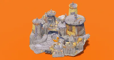 Desert Outpost Town — Minecraft Build by StarWarsCreations