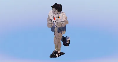 Canadian Legend Terry Fox — Minecraft Build by LeonisBuilds