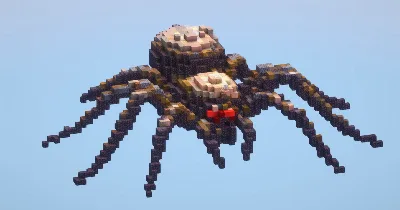Spider Small‎ — Minecraft Build by LeonisBuilds