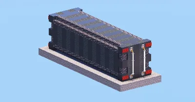 Gray Container — Minecraft Build by LeonisBuilds