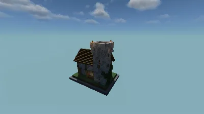 Tower House — Minecraft Build by adripika12