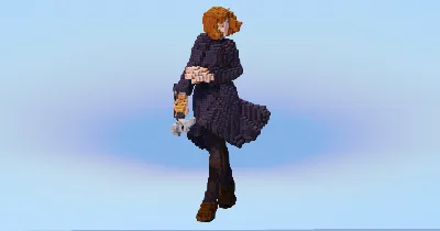 Nobara Kugisaki — Minecraft Build by LeonisBuilds