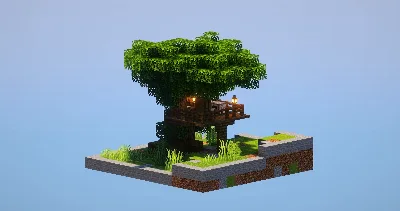 Oak Treehouse — Minecraft Build by LeonisBuilds