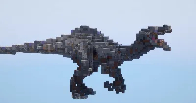 Spinosaurus small‎ — Minecraft Build by LeonisBuilds