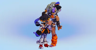 Allister and Bea Gym Leaders — Minecraft Build by LeonisBuilds