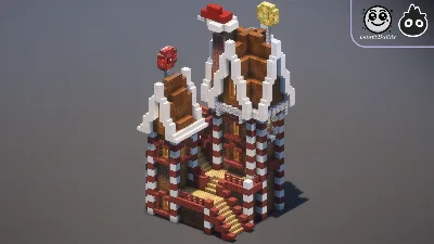 Christmas House - Free — Minecraft Build by MellowHat
