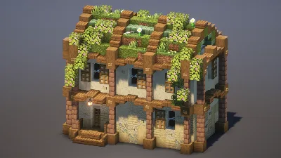Fantasy House — Minecraft Build by MellowHat