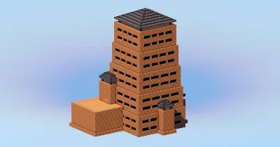 Mud Brick Palace — Minecraft Build by LeonisBuilds