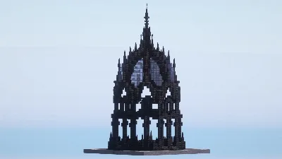Gothic Bandstand — Minecraft Build by LeonisBuilds