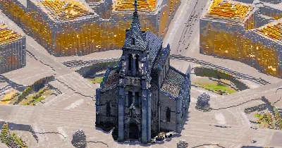 Historic Church — Minecraft Build by GothicCathedrals
