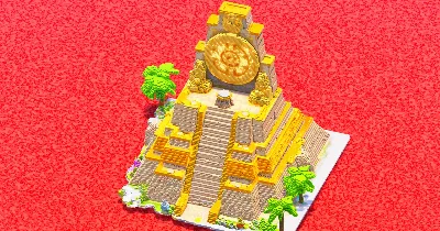 Aztec Golden Shrine — Minecraft Build by ImpossibleBuilds