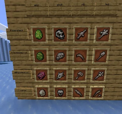 Dinosaurs — Minecraft Resource Pack by LeonisBuilds