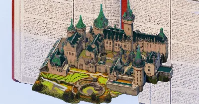 Hogwarts — Minecraft Build by TheBibleOfBuilding