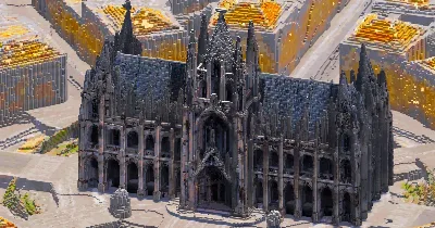 Gothic Cathedral — Minecraft Build by GothicCathedrals
