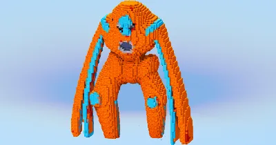 Deoxys Defense — Minecraft Build by LeonisBuilds