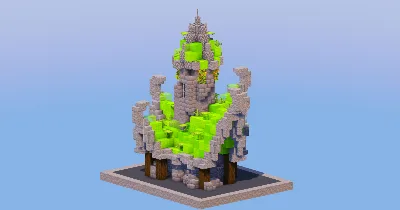 Lime Medieval Fantasy House 3 — Minecraft Build by LeonisBuilds