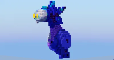 Glimmet from Pokemon — Minecraft Build by LeonisBuilds