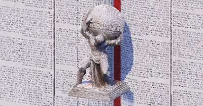 Atlas Statue Globe — Minecraft Build by TheBibleOfBuilding