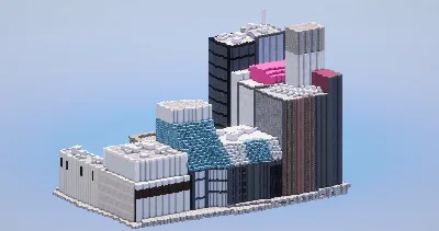 City Minecraft Complex — Minecraft Build by LeonisBuilds